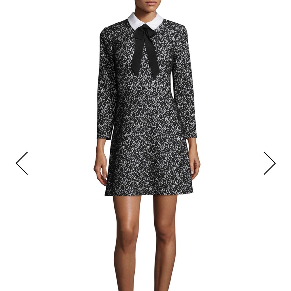 Erin Fetherston - Mina Bow-Tie Lace Cocktail Dress